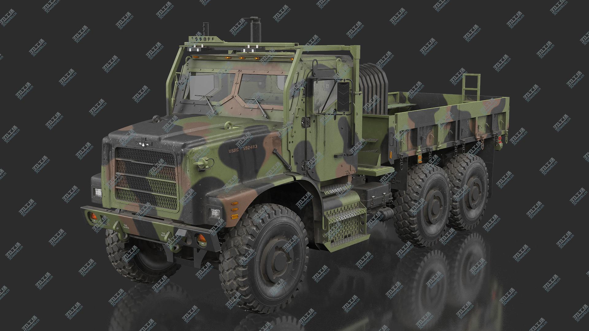 images/goods_img/202104093/Military Cargo Truck OshKosh MTVR MK23 Dusty 3D model/4.jpg